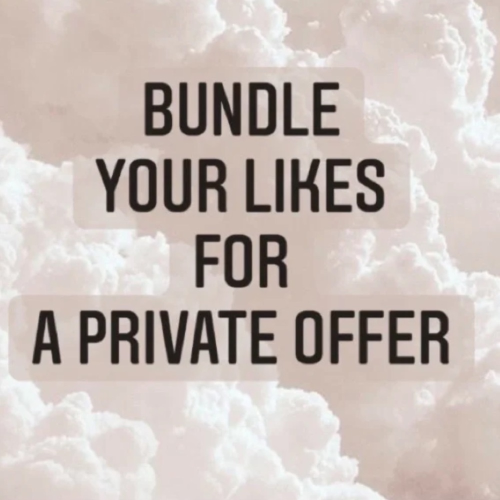 Bundle and save :)